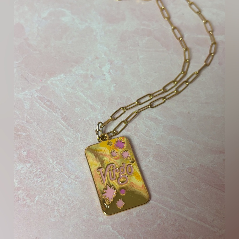 FRASIER STERLING Virgo Pendant Necklace